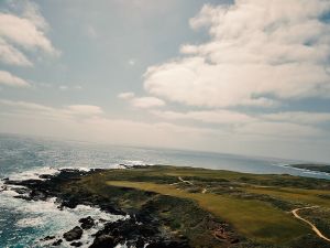 Cape Wickham 12th Aerial Rocks